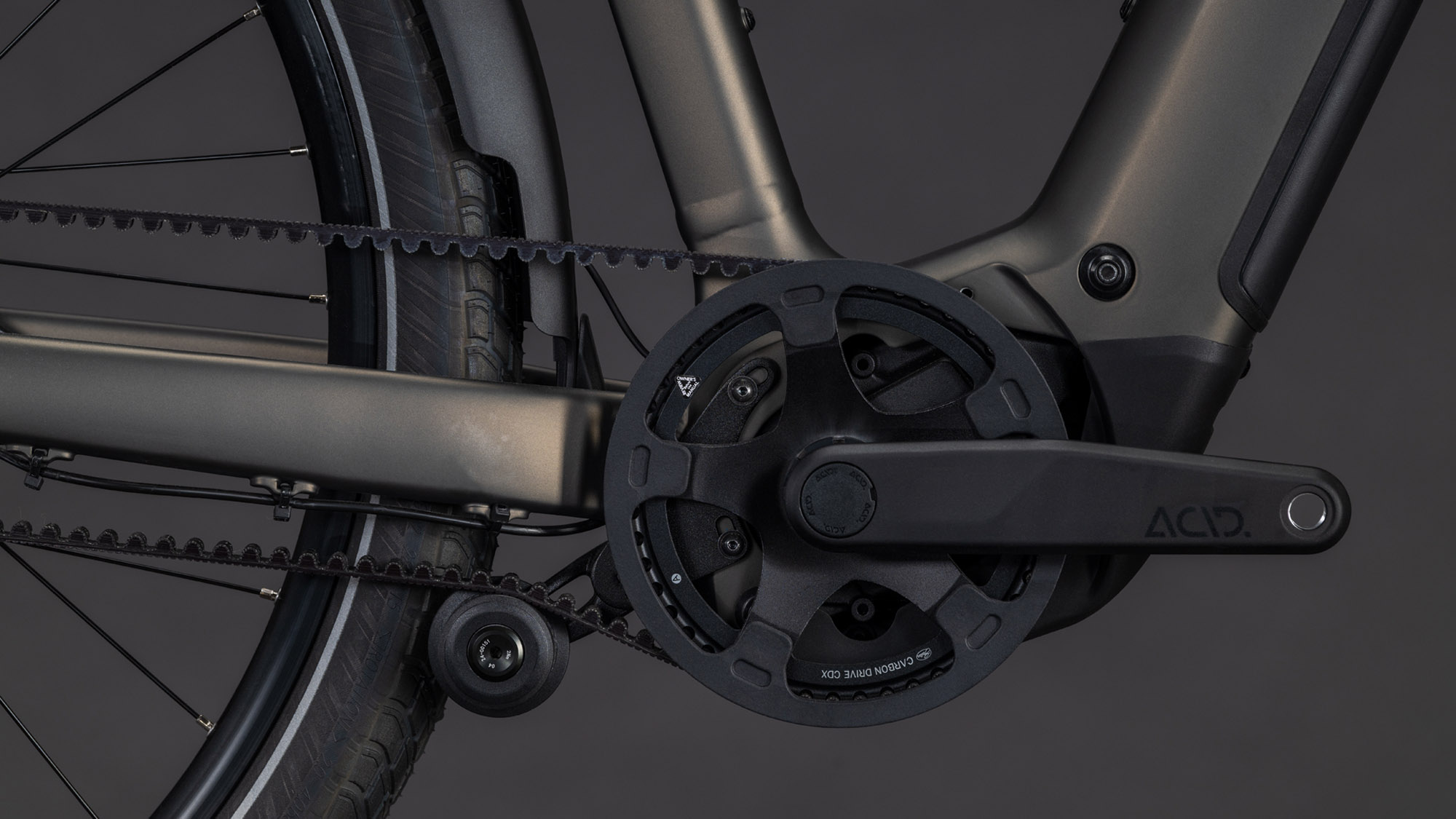 Cube Touring Hybrid Comfort SLX 800 charcoal´n´chrome – Bild 6