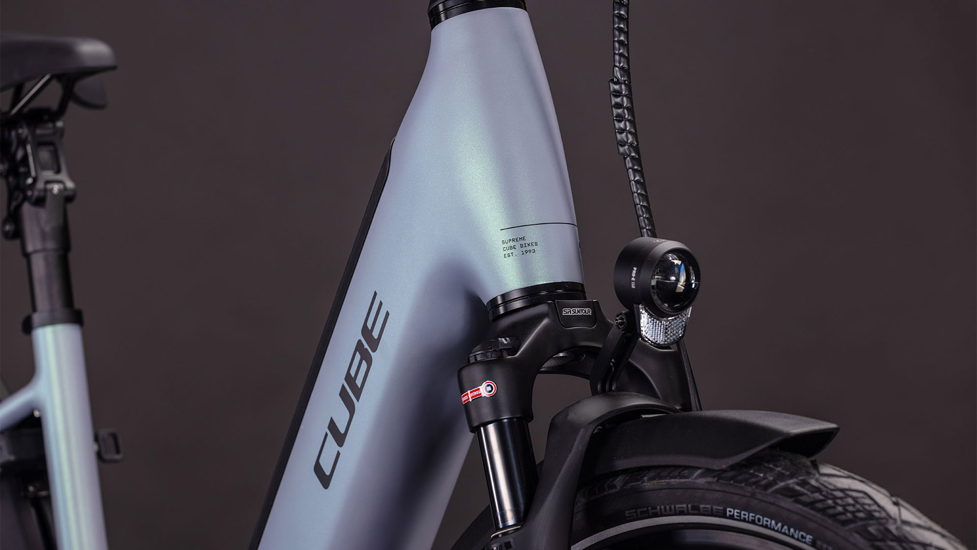 Cube Supreme Hybrid Deluxe SLX 600 seagrey´n´black Easy Entry – Bild 3