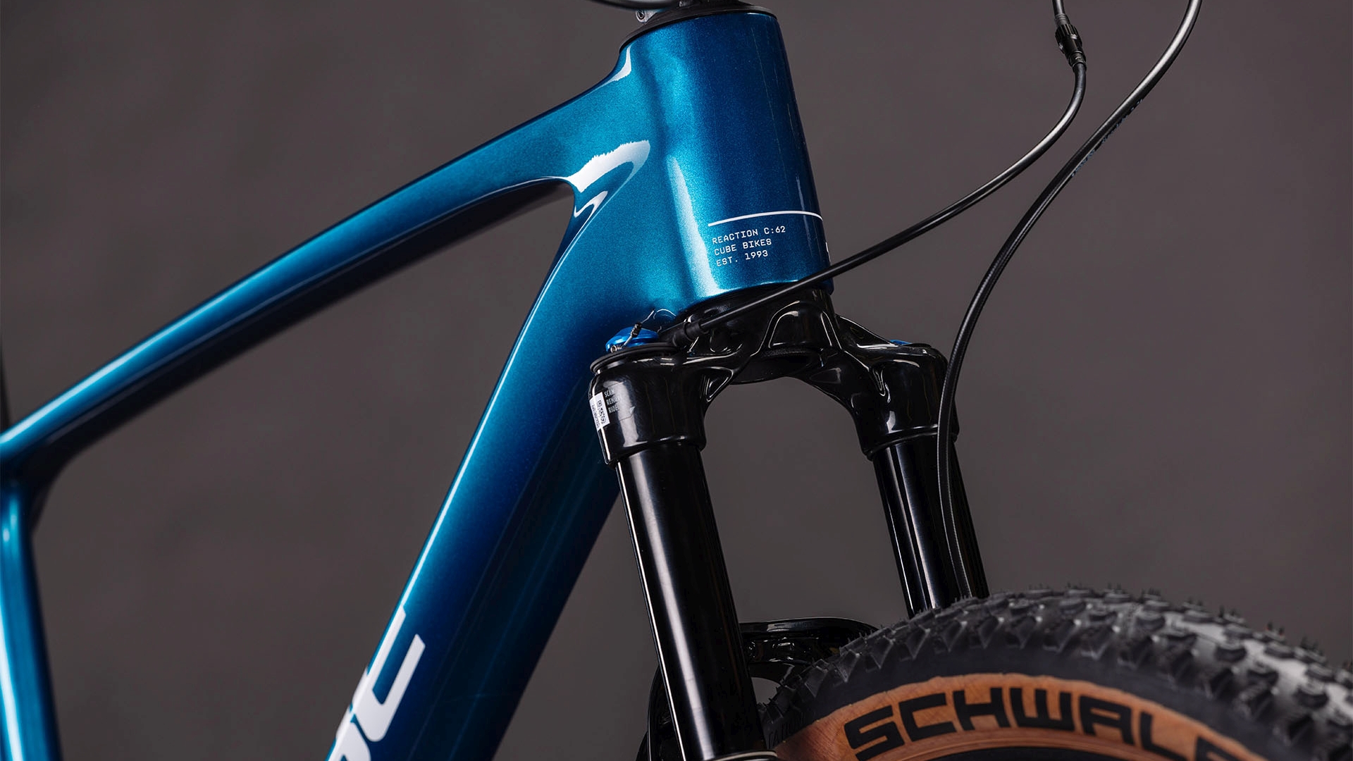 Cube Reaction C:62 SLX electricblue´n´white – Bild 4