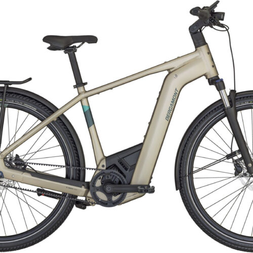 Bergamont E-Horizon Elite Belt Premium Amsterdam Matt Warm Silver