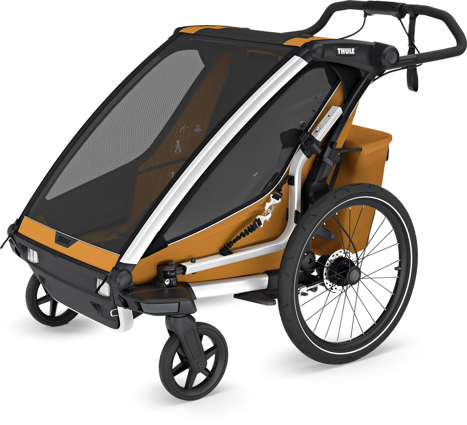Thule Chariot Sport 2 Double natural gold – Bild 3