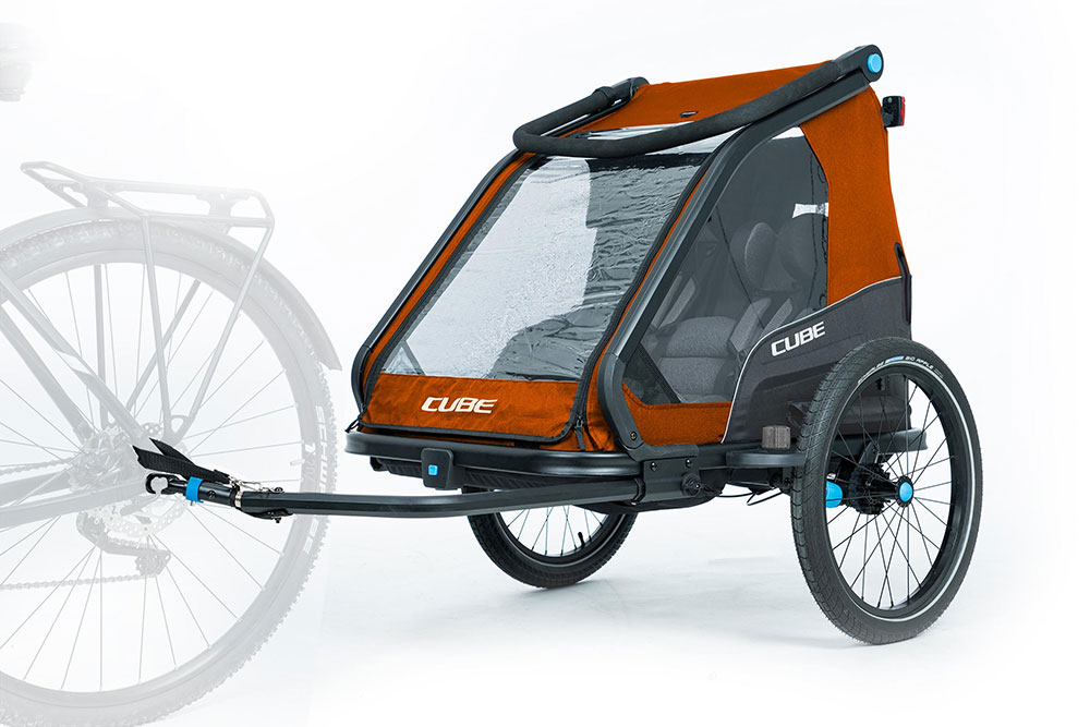 Cube Double CMPT Actionteam Fahrradanhänger – Bild 3