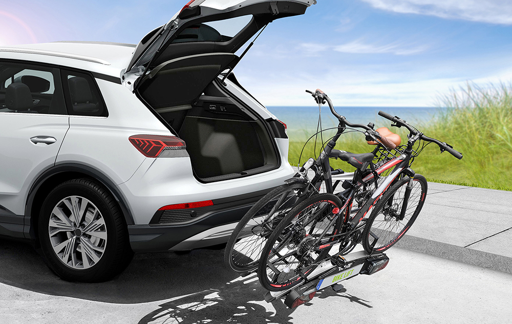 Eufab Bike Lift - elektrisch absenkbarer Fahrradträger – Bild 6